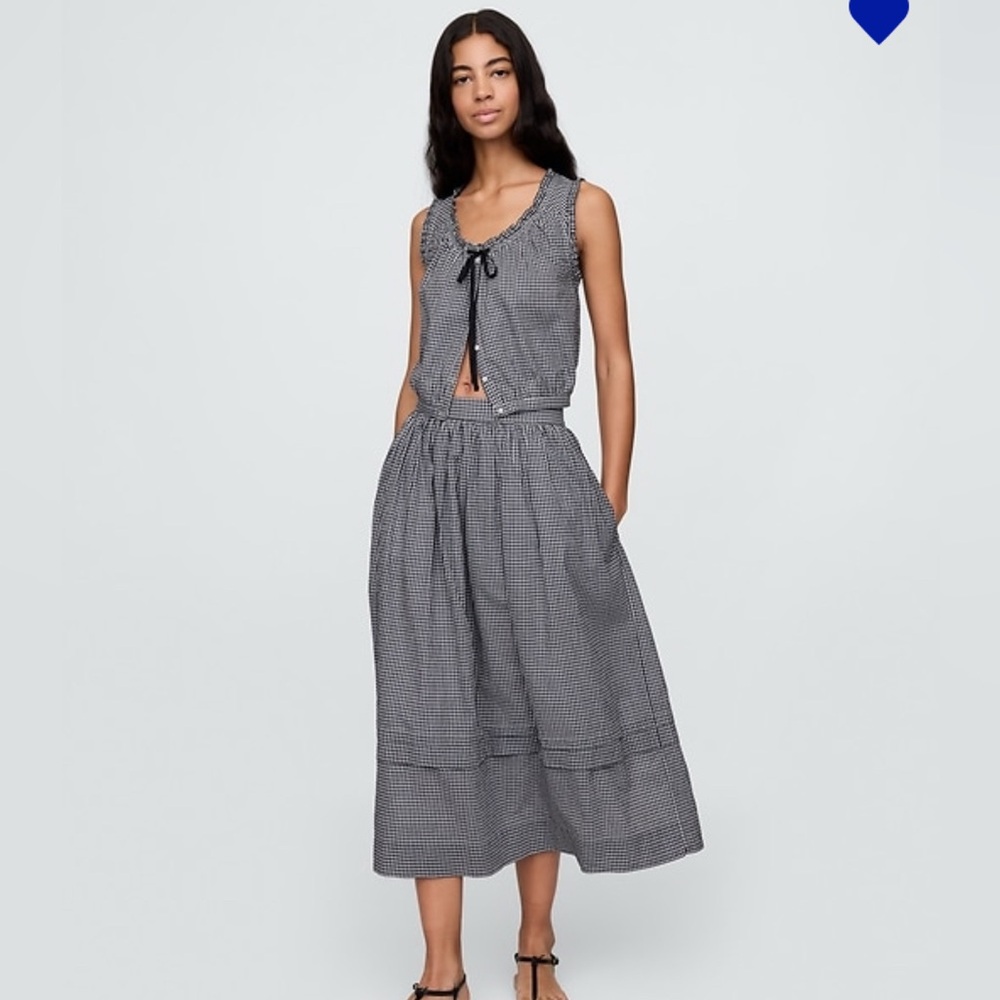Gap x Doen Gingham Top